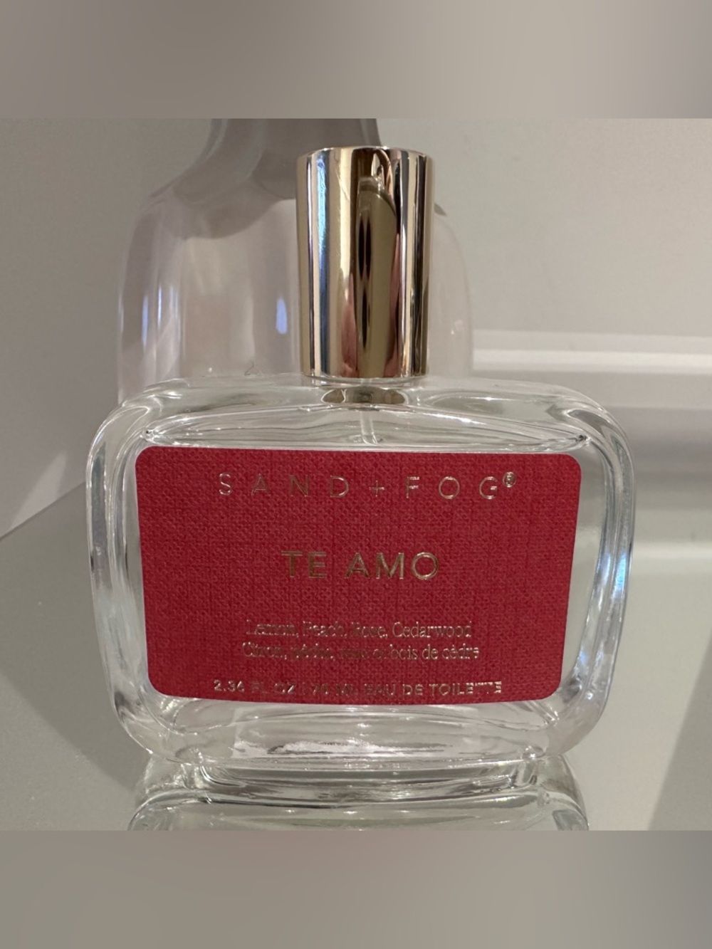 Te Amo Women's Eau de Toilette Sand + Fog NWT - Picture 2 of 4